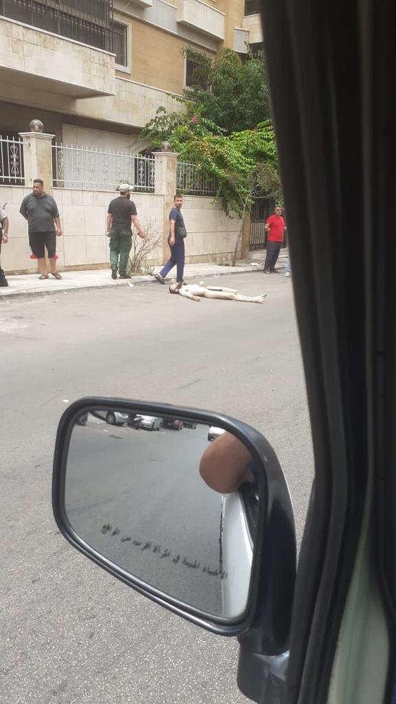 جثة شاب في حارة حريك (صورة)