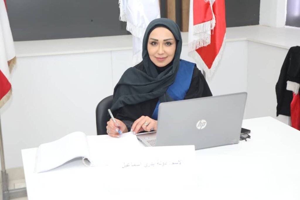 دكتوراه في اللغة العربية للزّميلة دولة بدري اسماعيل بدرجة جيّد جدّا.