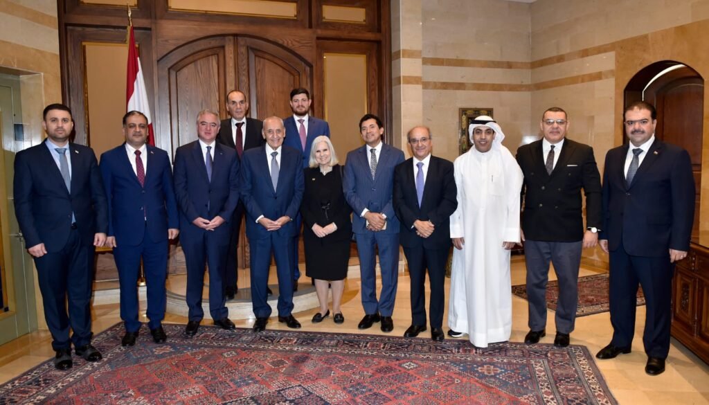 بري استقبل وفداً من وزراء الشباب والرياضة العرب
