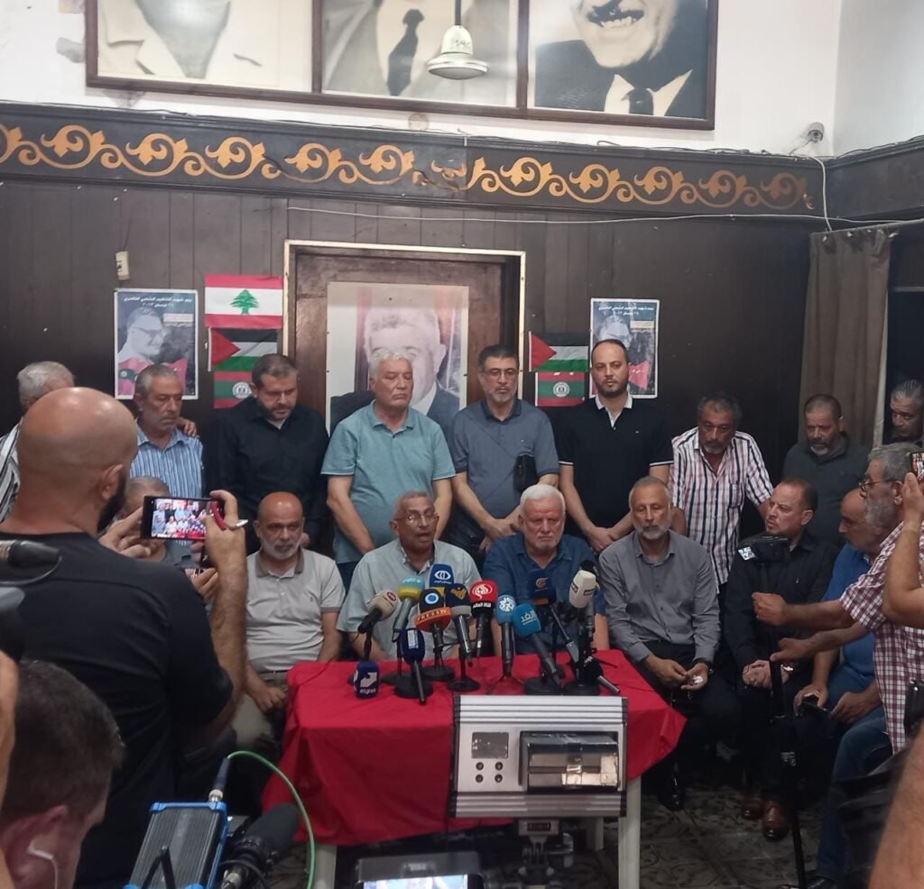 الاتفاق على وقف إطلاق النار وسحب كافة المسلحين من عين الحلوة