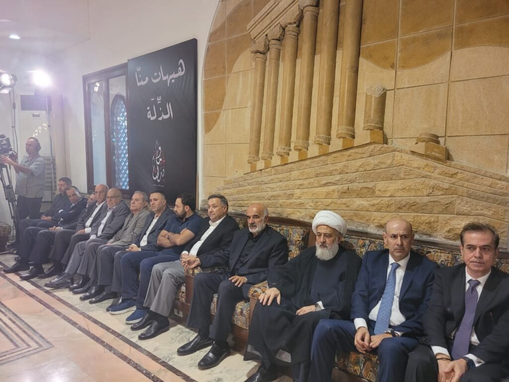 الخطيب من مصيلح : القوى السياسية مطالبة بالإسراع بالتوافق فيما بينها على إنتخاب رئيس للجمهورية