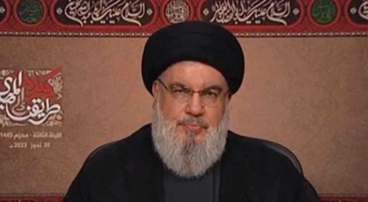 نصرالله: “الحزب” غير معني بتقديم أي رواية حول أحداث عين الحلوة