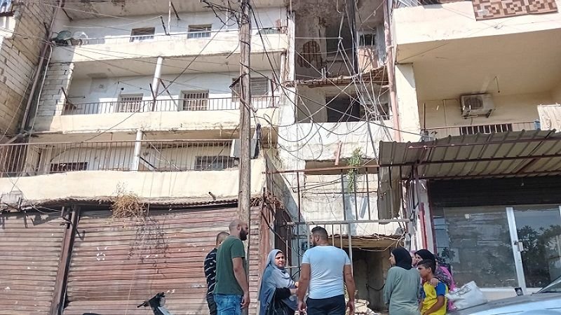 اخلاء مبنى في حي السلم والسبب