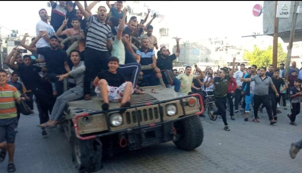 فلسطين الإنتصار حطمت قيد العار/ نادين خزعل.