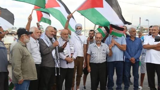 لبنان | صيادو الاسماك في الجنوب نظّموا وقفة تضامنيّة مع غزة