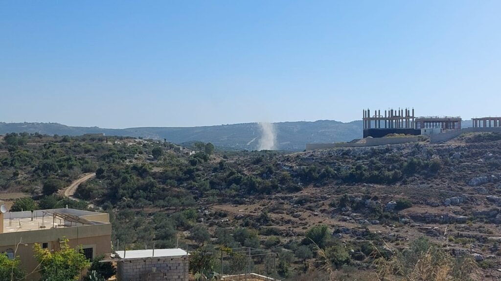 لبنان | غارة اسرائيلية على اطراف بلدة عيتا الشعب تبعها قصف مدفعي عنيف وتمشيط لوادي هونين