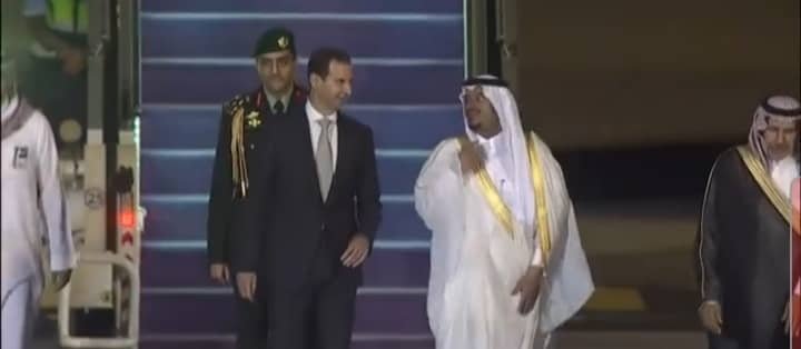 الرئيس الأسد يصل إلى الرياض للمشاركة في القمة العربية