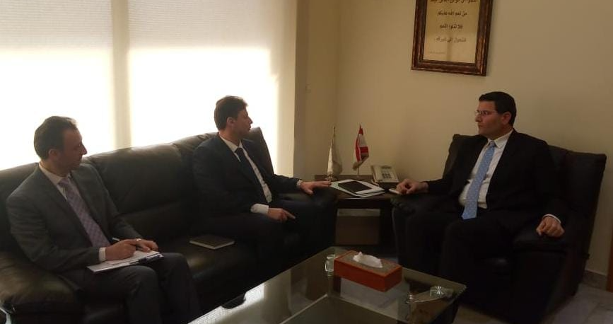 وزير الزراعة إستقبل القائم بالأعمال في السفارة السورية
