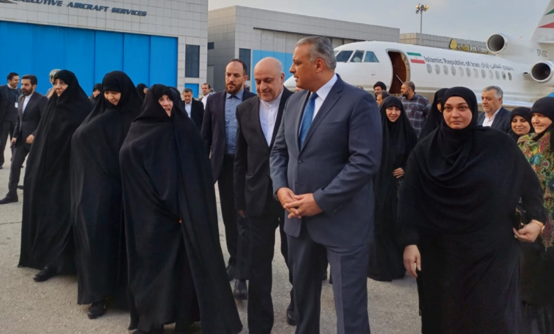 عقيلة الرئيس الإيراني في بيروت