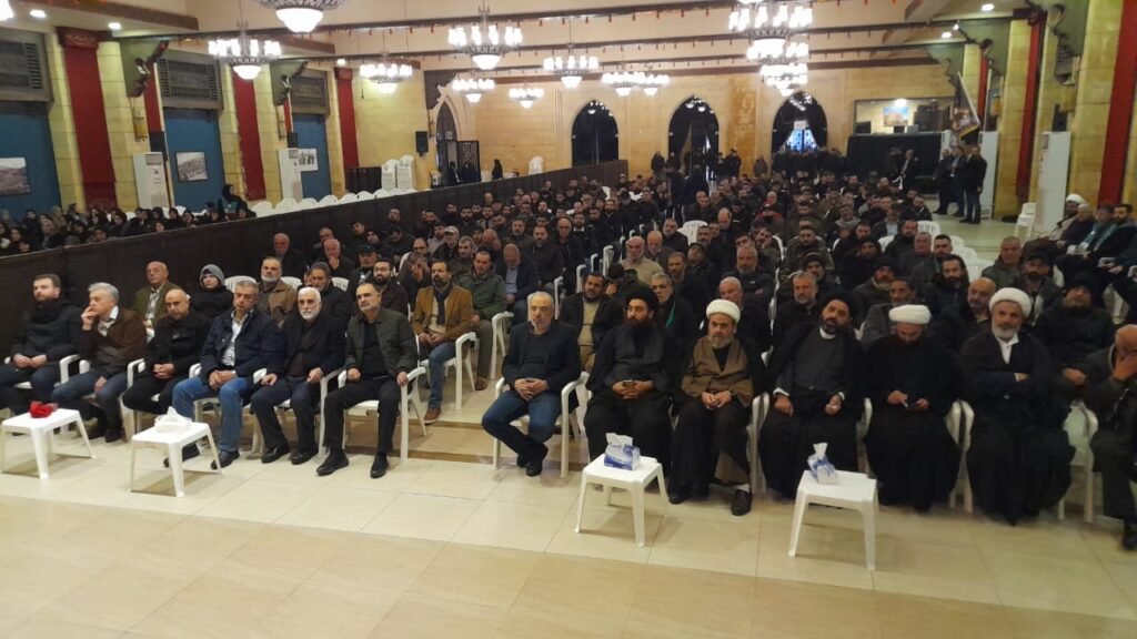 حركة أمل احيت ذكرى مرور اربعين الشهيد المقاوم علي داوود في النبطية
