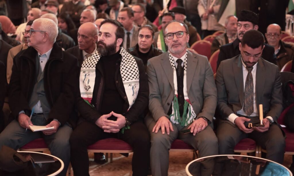 وفد من الحرس القومي العربي يشارك في ملتقى تونس لدعم المقاومة