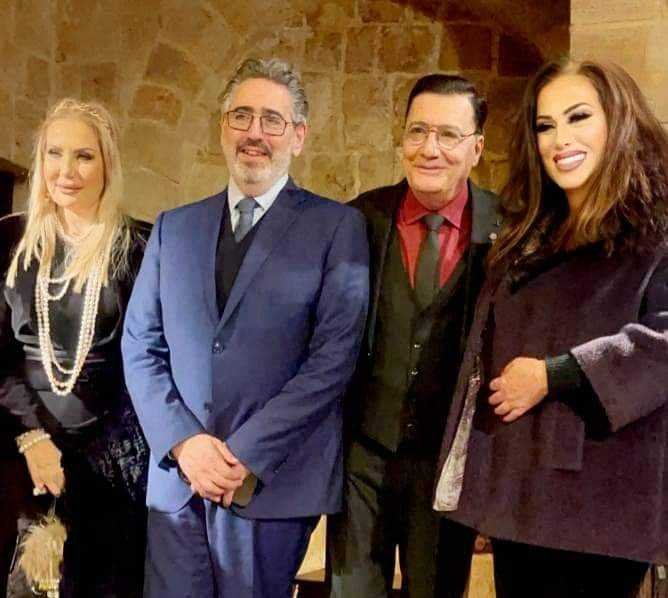 الميناء تكرم الاعلامي جهاد أيوب والفنانة سهام الصافي