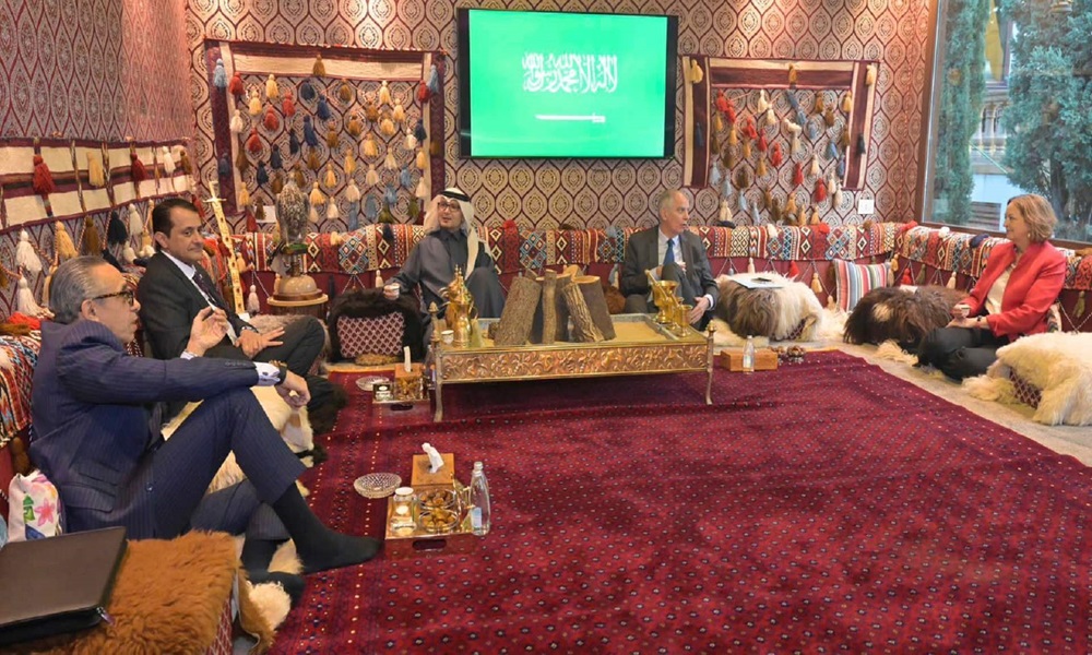 سفراء الخماسية في ضيافة السفير السعودي