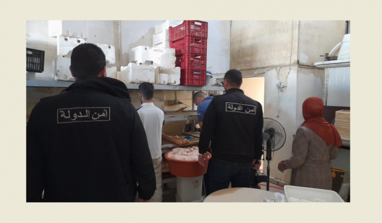 دهم معمل للألبان في الشمال وتسطير محضر ضبط بحقه !