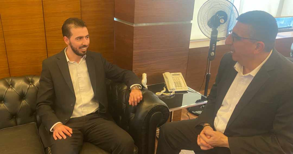 رستم تابع أوضاع المعوقين مع وزير الشؤون