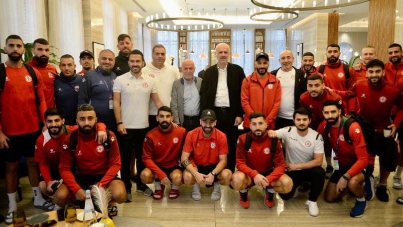 مولوي يزور منتخب لبنان في الدوحة !