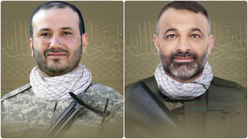 المقاومة الإسلامية تزفّ الشهيدين “محمود” و “أبو علي”