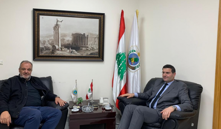 الحاج حسن وبوشكيان بحثا في ملف الأمن الغذائي المتضرر بسبب اعتداءات العدو على الجنوب
