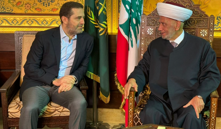 دريان بعد لقائه الحريري: دار الفتوى حريصة على كل أبنائها من المسلمين واللبنانيين