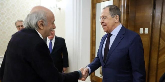 جنبلاط في موسكو