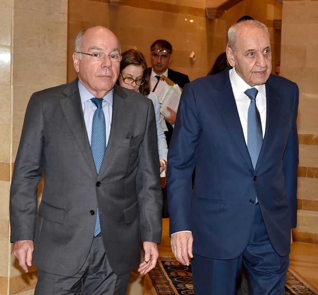 بري استقبل وزير خارجية البرازيل