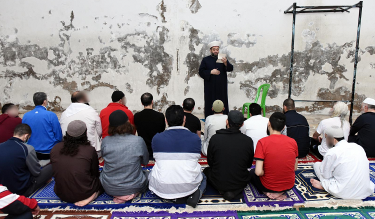 صلاة العيد في سجن رومية