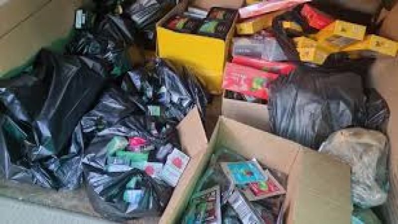 الريجي: ضبط منتجات تبغية مهرّبة ومزوّرة عند مدخل مخيم صبرا