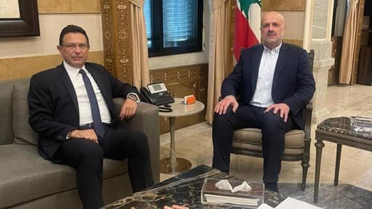 الخازن أثار ملف النافعة في جونيه مع وزير الداخلية