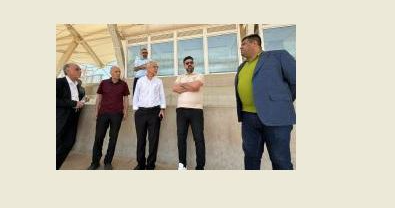 وفد رياضي وفني عراقي تفقد المدينة الرياضية في بعلبك