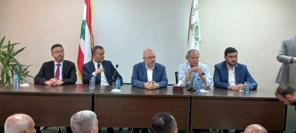 بيضون سلّم هبة معدات طبية لمستشفيي بنت جبيل وتبنين برعاية وزير الصحة