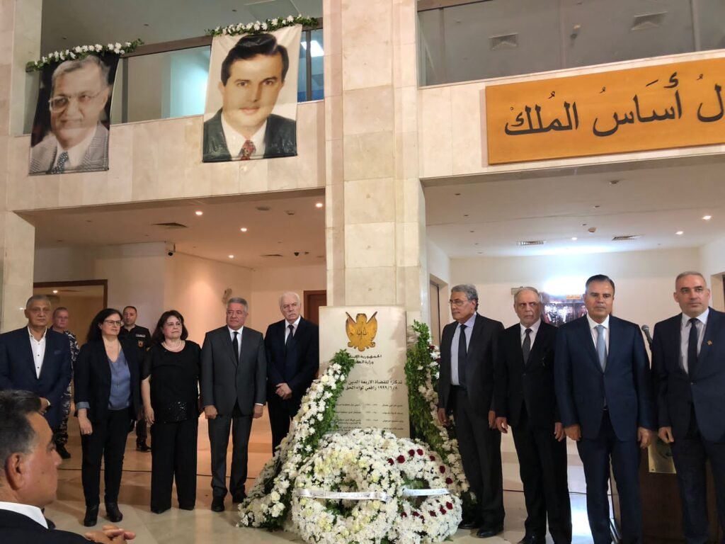وزير العدل في الذكرى الـ 25 لاغتيال القضاة الاربعة : نبقى مقصرين بحق من قدم نفسه قربانا للعدالة
