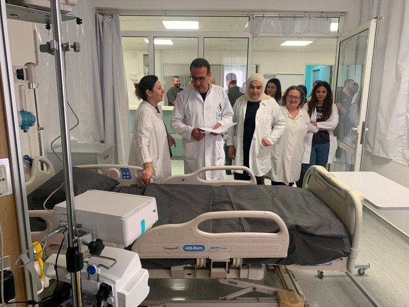افتتاح قسم الحروق في مستشفى نبيه بري الجامعي الحكومي النبطية