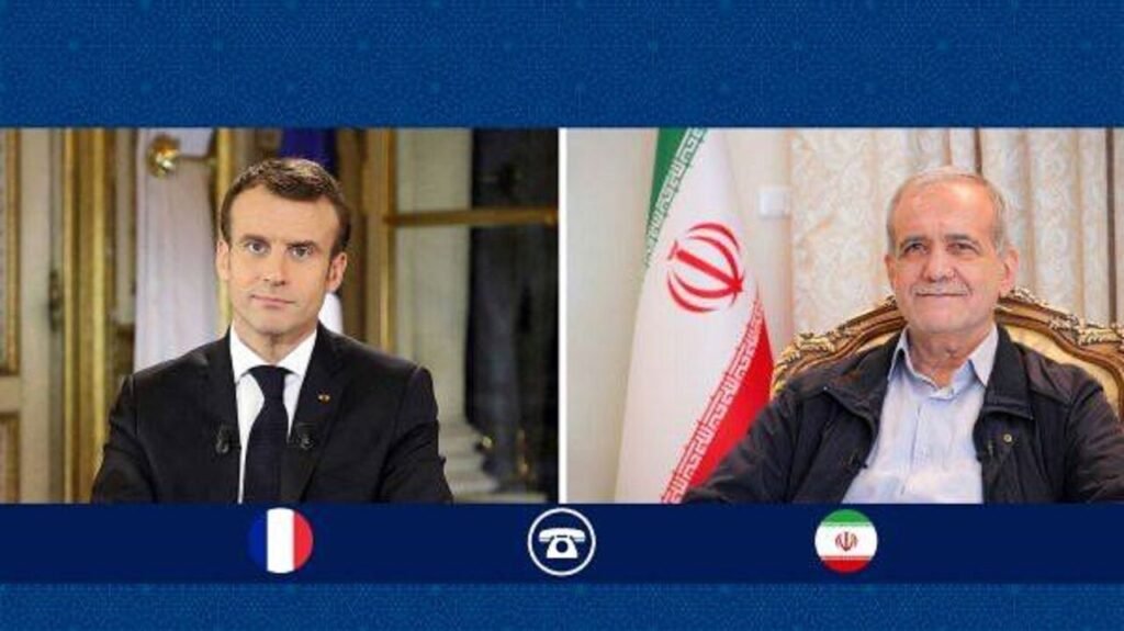 بزشكيان في اتصال مع ماكرون: تداعيات اي عدوان اسرائيلي على لبنان ستكون مهولة على اسرائيل