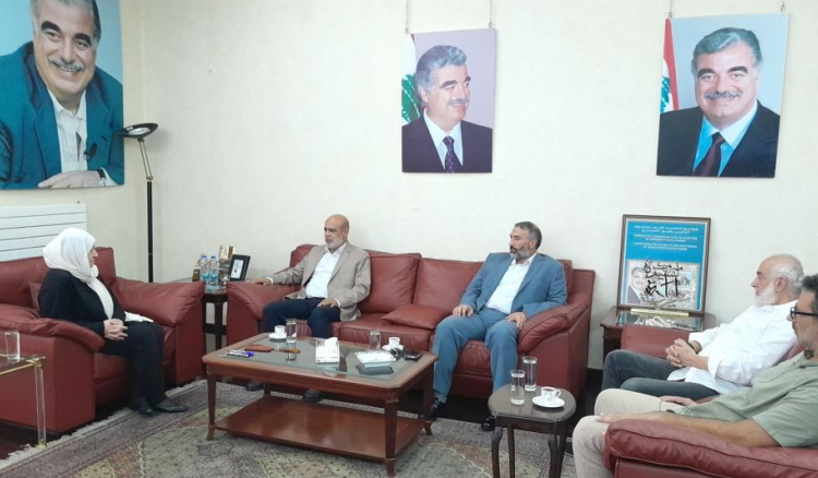 لقاء بين الجماعة الإسلامية وبهية الحريري… هذا ما تم بحثه