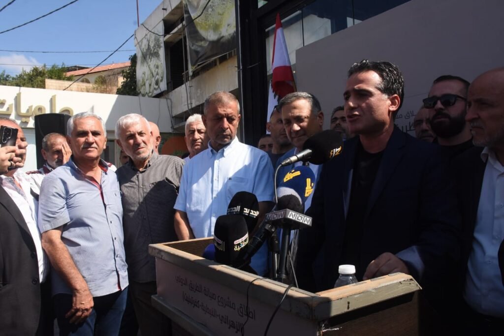 حمية : الورشة الأولى لتأهيل وصيانة اوتوسترادات لبنان انطلقت من الجنوب وصولًا إلى العاصمة بيروت