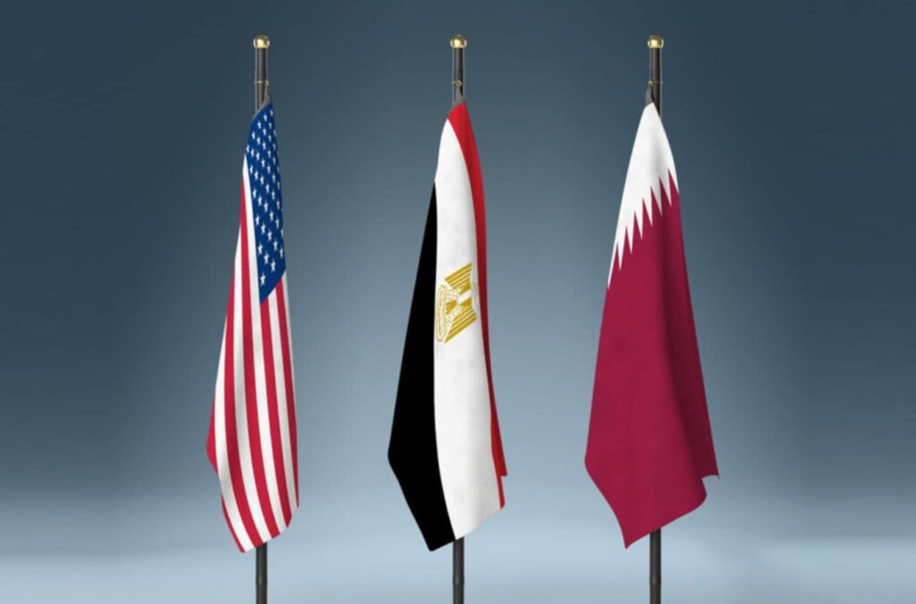 بيان قطري مصري أميركي مشترك بعد انتهاء مفاوضات الدوحة