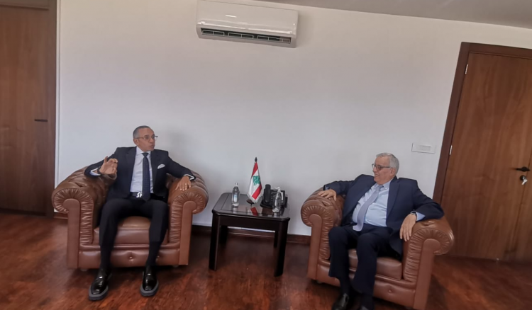 بو حبيب استقبل سفير مصر: أي خيار عسكري غير محسوب يجر المنطقة كلها إلى حرب شاملة