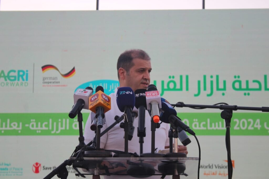 افتتاح “بازار” القرية الزراعية في بعلبك
