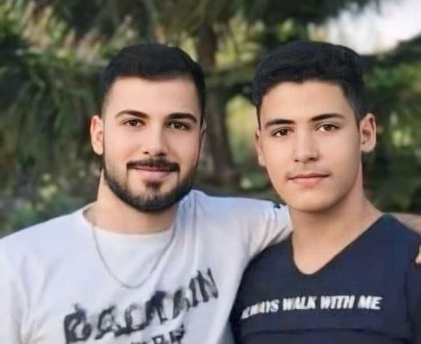 إستشهاد فتى وشاب شقيقين في الغارة المعادية على البياضة