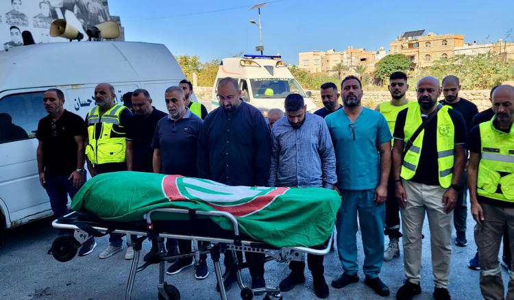 “أمل” شيعت الشهيد عقيل محمد مبارك في صور