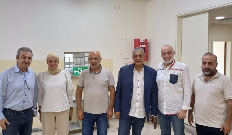 حمود ووفد من الجماعة زاروا بلدية صيدا وتفقدوا غرفة عمليات خلية إدارة الكوارث والأزمات
