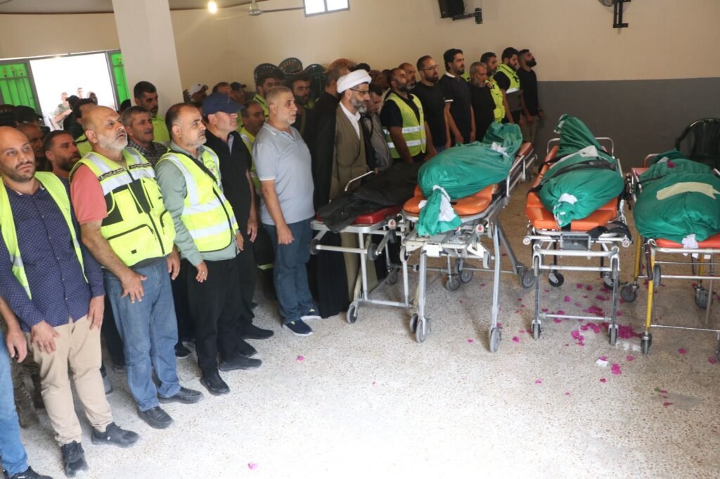 حركة أمل شيعت شهداء بلدة صريفا
