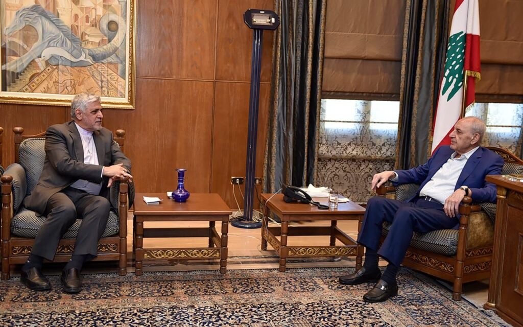 الرئيس بري التقى المندوب الخاص لوزير الخارجية الإيراني لشؤون الشرق الأوسط وغرب آسيا