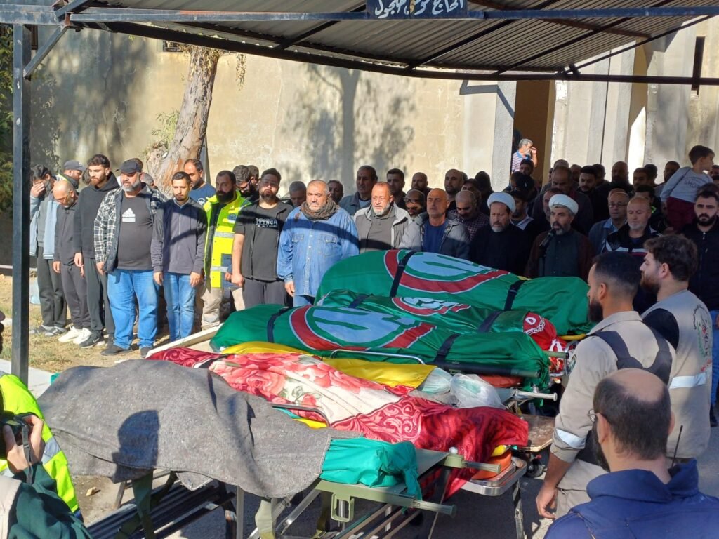 عربصاليم تشيع شهداء مجزرة عين يعقوب العكارية