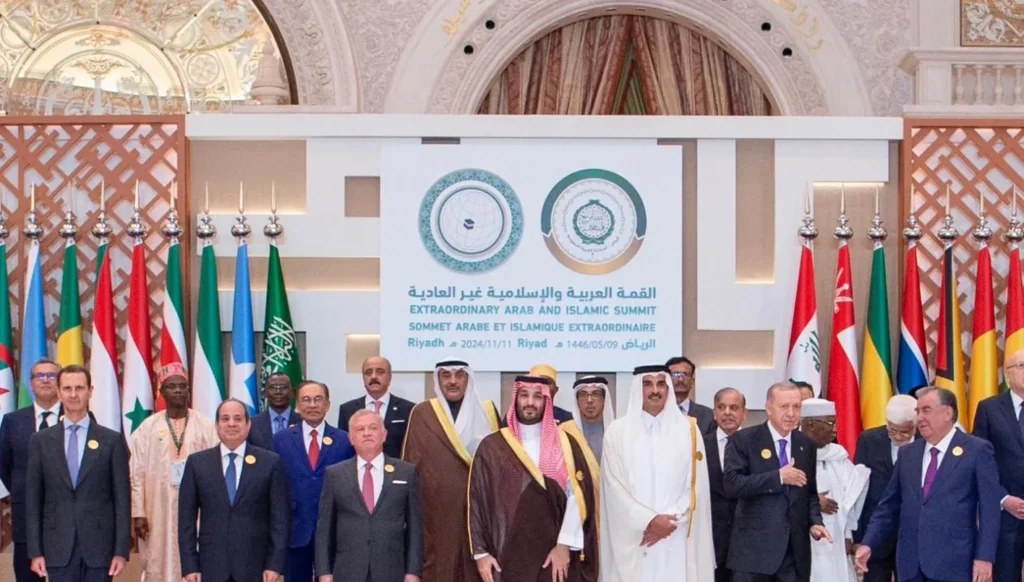 البيان الختامي لقمة الرياض شدد على توسيع الجهود لوقف الحرب في لبنان
