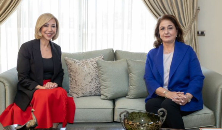 اللبنانية الأولى استقبلت مي ميقاتي في زيارة تهنئة