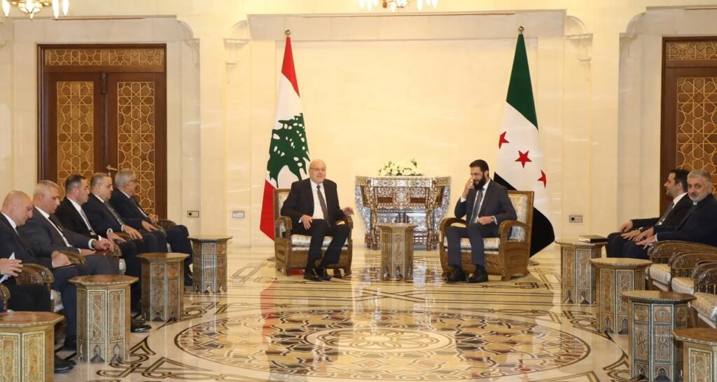 من رافق ميقاتي إلى دمشق ؟