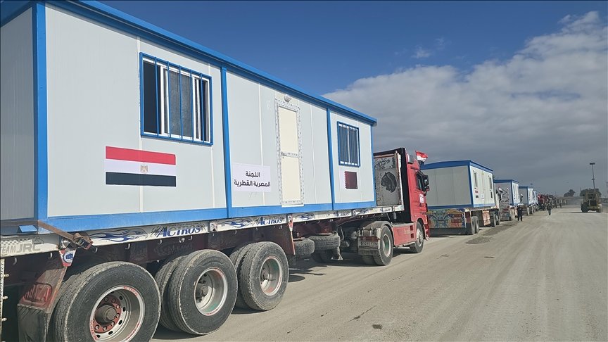 دخول المنازل المتنقلة إلى قطاع غزة!