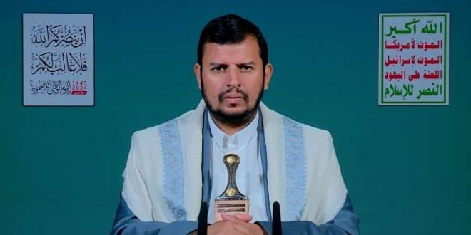 الحوثي: مستمرون في دعم الشعب الفلسطيني!