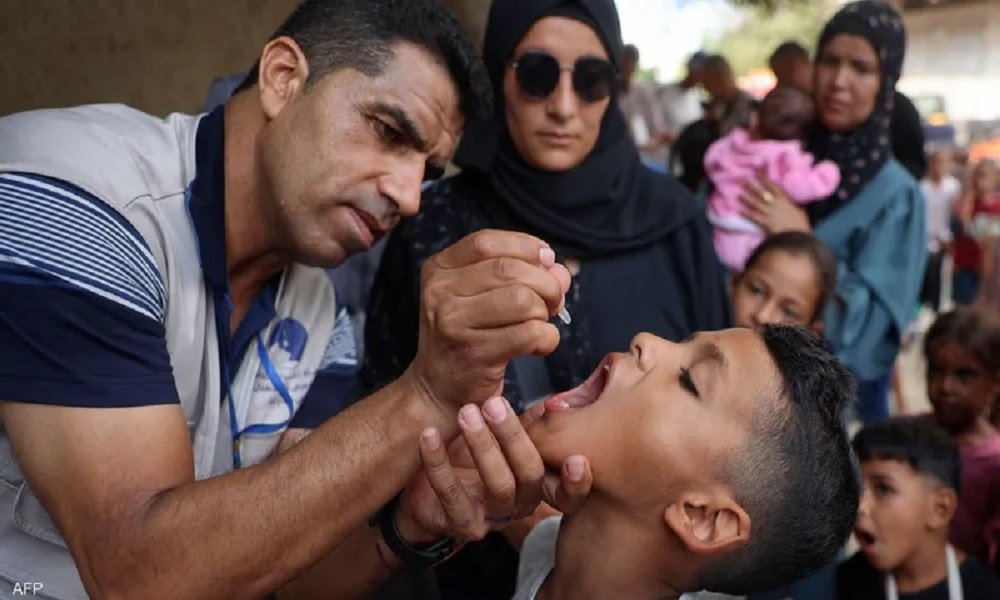 ”ٳسرائيل“ تمنع إدخال تطعيمات شلل الأطفال لليوم الـ40!